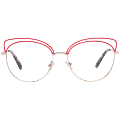 Pucci Emilio  Multicolor Metal Glasses Women's (frames) In Pink