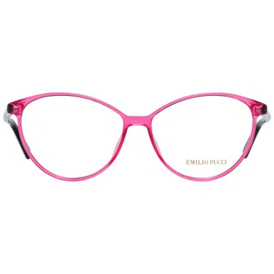 Pucci Emilio  Multicolor Plastic Glasses Women's (frames) In Pink