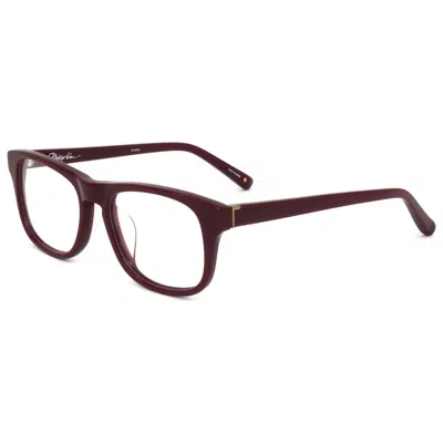 Linda Farrow Phillip Lim Unisex Opticals In Burgundy