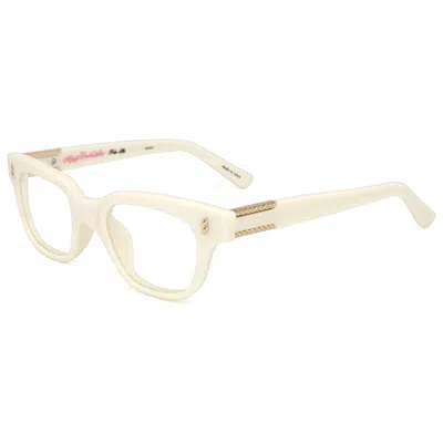 Linda Farrow Agent Provocateur By  Women's Ap24 48mm Optical Frames In Neutral