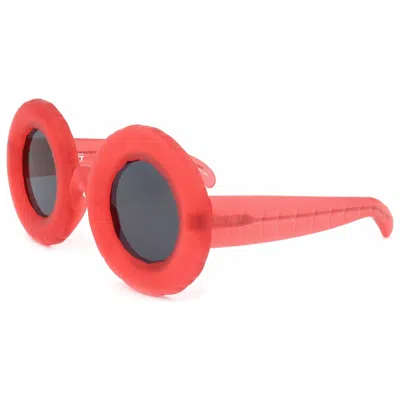 Linda Farrow Jeremy Scott Unisex Sunglasses In Red