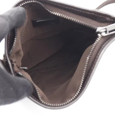 Pre-owned Fendi Beige Brown Canvas Leather Shoulder Bag () In Multi