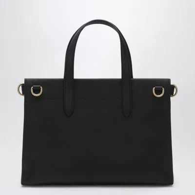 Burberry Small Cotswolds Tote Bag Gold Tone Hardware In Black