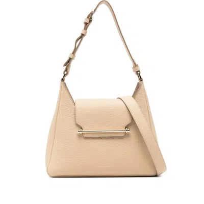 Strathberry Multrees Shoulder Bag In Sand