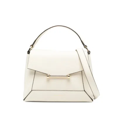 Strathberry Nano Mosaic Tote Bag In Neutral