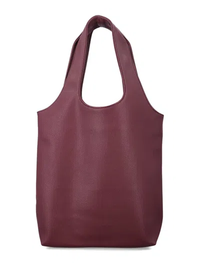 Apc A.p.c. Ninon Small Tote Bag In Purple
