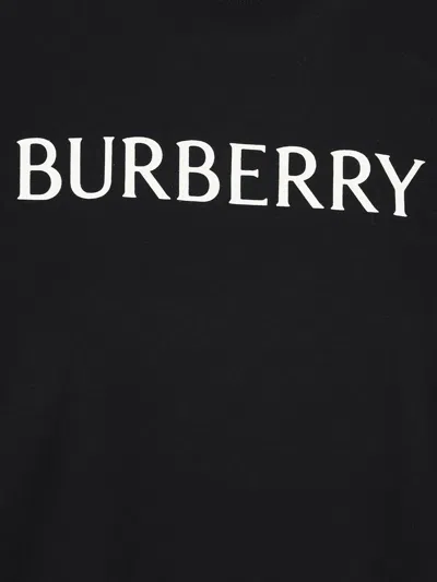 Burberry Frankie Logo Graphic T-shirt In Black