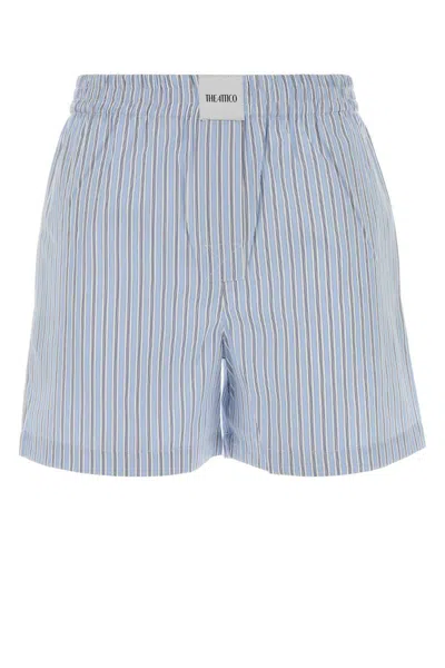 Attico The  Shorts In Blue