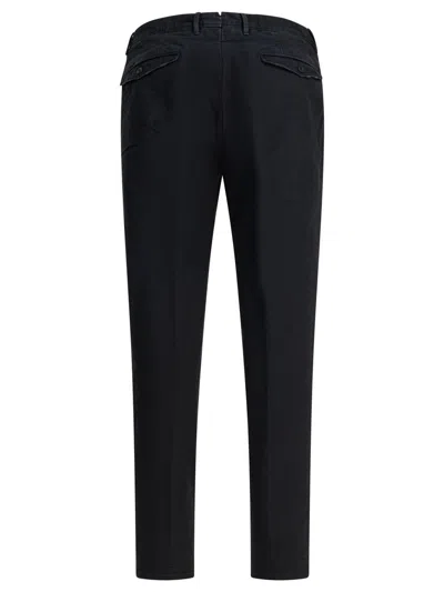 Incotex "tapered Fit" Pants In Black