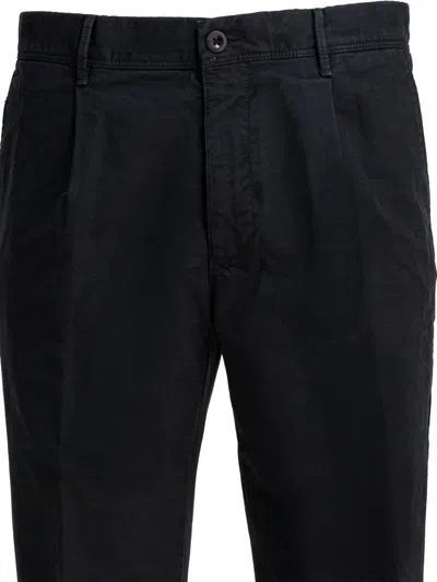 Incotex "tapered Fit" Pants In Black