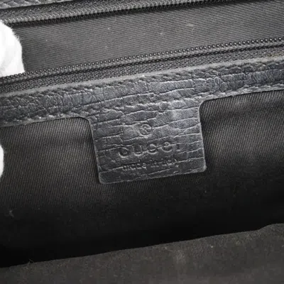 Pre-owned Gucci Beige Black Canvas Tote Bag () In Multi