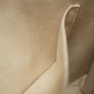 Pre-owned Gucci Beige Brown Canvas Tote Bag () In Multi