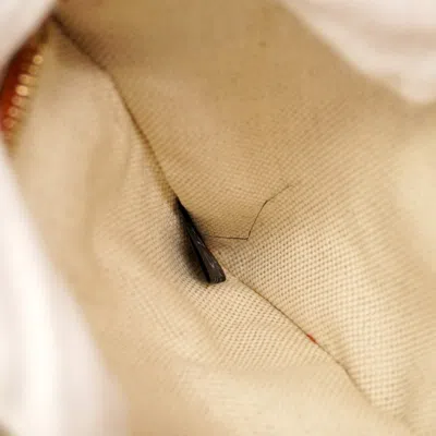 Pre-owned Gucci Beige Orange Canvas Tote Bag () In Multi