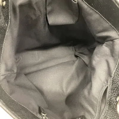 Pre-owned Gucci Black Canvas Tote Bag ()