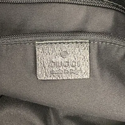 Pre-owned Gucci Black Canvas Tote Bag ()