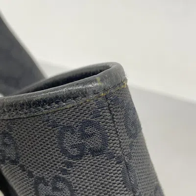 Pre-owned Gucci Black Canvas Tote Bag ()