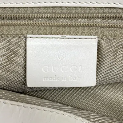 Pre-owned Gucci Blue White Canvas Tote Bag () In Multi