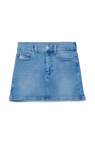 Diesel Gianna Jjj Denim Skirt In Blue