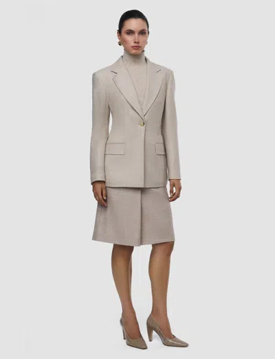 Joseph Fallon Virgin Wool Jacket In Gray