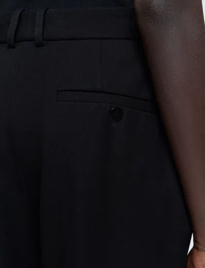 Joseph Yukio Gabardine Stretch Trousers In Black