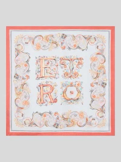 Etro Pattern-printed Scarf In Multi
