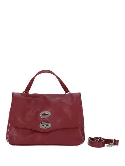 Zanellato Red Postina Small Satchel In Red