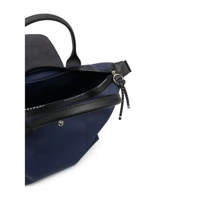 Longchamp Tote Bags In Blue