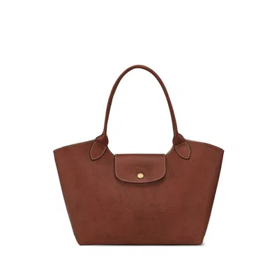 Longchamp Epure Shoulder Bag In Brown