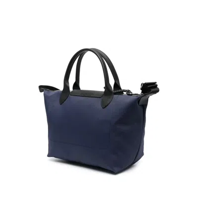 Longchamp Tote Bags In Blue