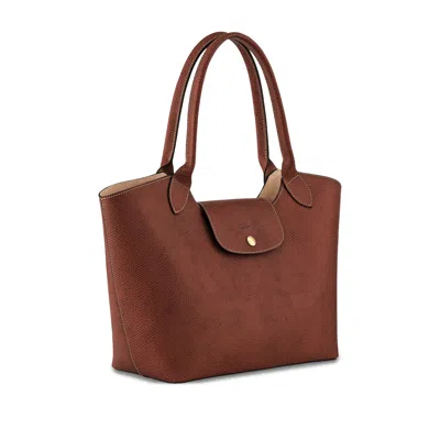 Longchamp Epure Shoulder Bag In Brown