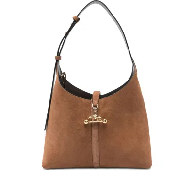 Strathberry Kite Shoulder Bag In Brown