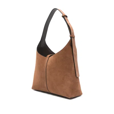 Strathberry Kite Shoulder Bag In Brown