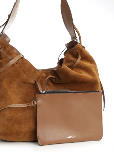 Isabel Marant Bolton Shoulder Bags Brown