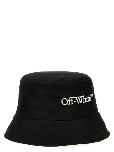 Off-white Off White Women Black Polyester Bucket Hat