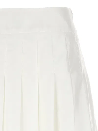 Casablanca Casaway Tennis Mini Skirt In White