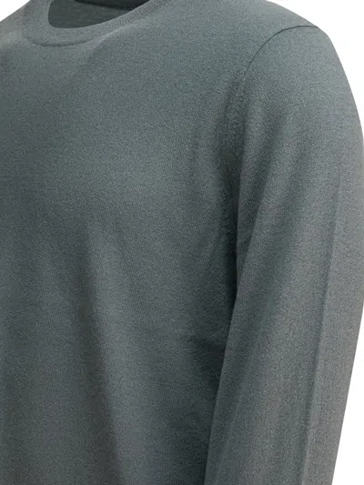 Vince Cashmere And Silk Crewneck Sweater Knitwear Grey In Gray