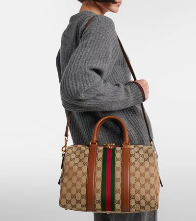 Gucci Ophidia Medium Gg Tote Bag In Neutral