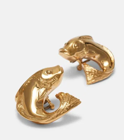 Gucci Clip-on Earrings In Gold