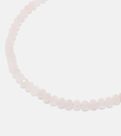 Jennifer Behr Amani Beaded Necklace In Pink