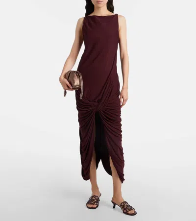 Loewe Petal Anagram 45 Leather Mules In Multi