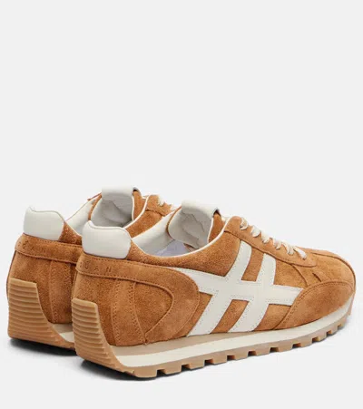 Hogan H671 86er Suede Sneakers In Multi