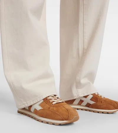 Hogan H671 86er Suede Sneakers In Multi