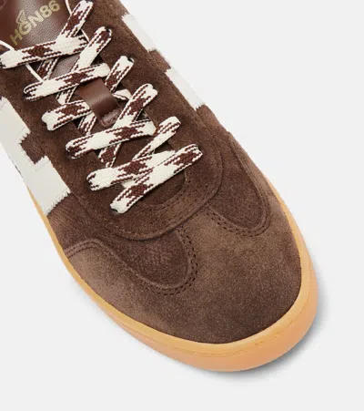 Hogan Cool Suede Sneakers In Multi