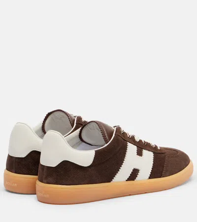 Hogan Cool Suede Sneakers In Multi