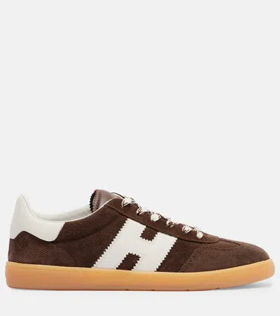 Hogan Cool Suede Sneakers In Multi