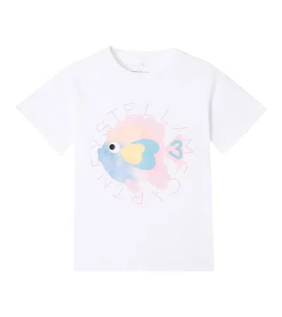 Stella Mccartney Tee Fish In White