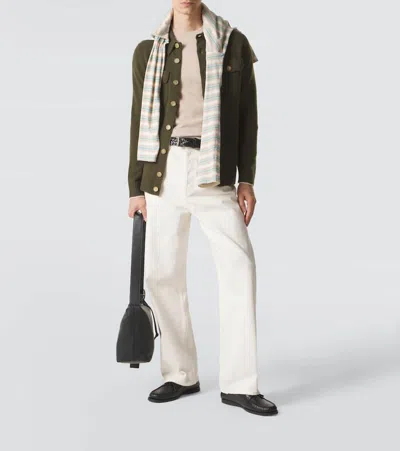 Arch4 Redcar Cashmere Cardigan In Green