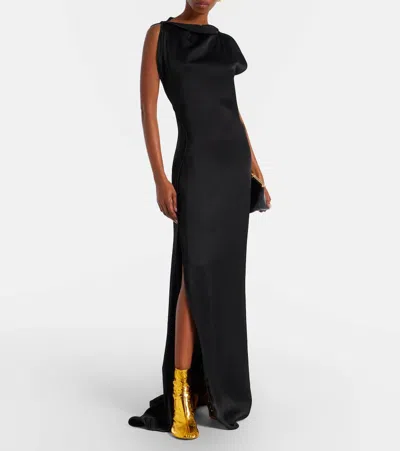 Proenza Schouler Glove Metallic Leather Ankle Boots In Gold