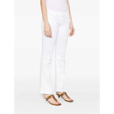 7 For All Mankind Bootcut Jeans In White