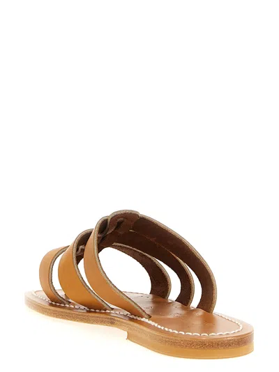 K.jacques Saint Tropez Dolon Sandals Beige In Brown